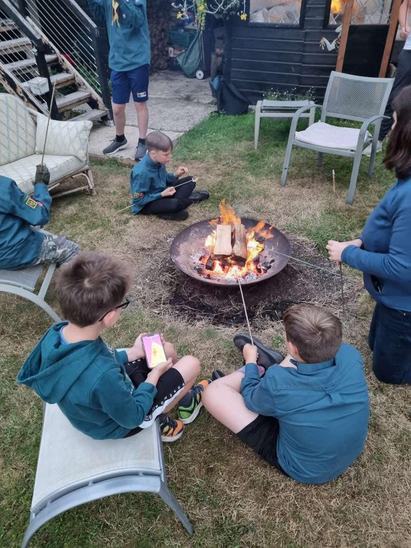 Scouts BBQ evening